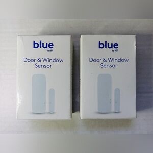 New Lot of 2 BLUE by ADT Door & Window Sensors SSH1R0-29